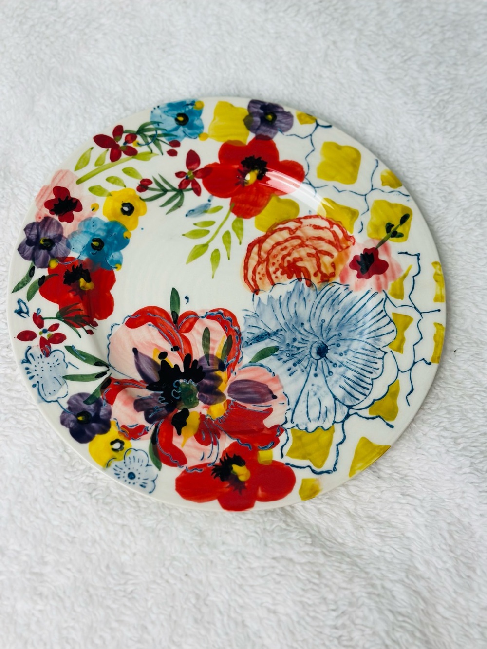 Anthropologie Sissinghurst Castle Salad/Dessert Plates - Picture 2 of 5
